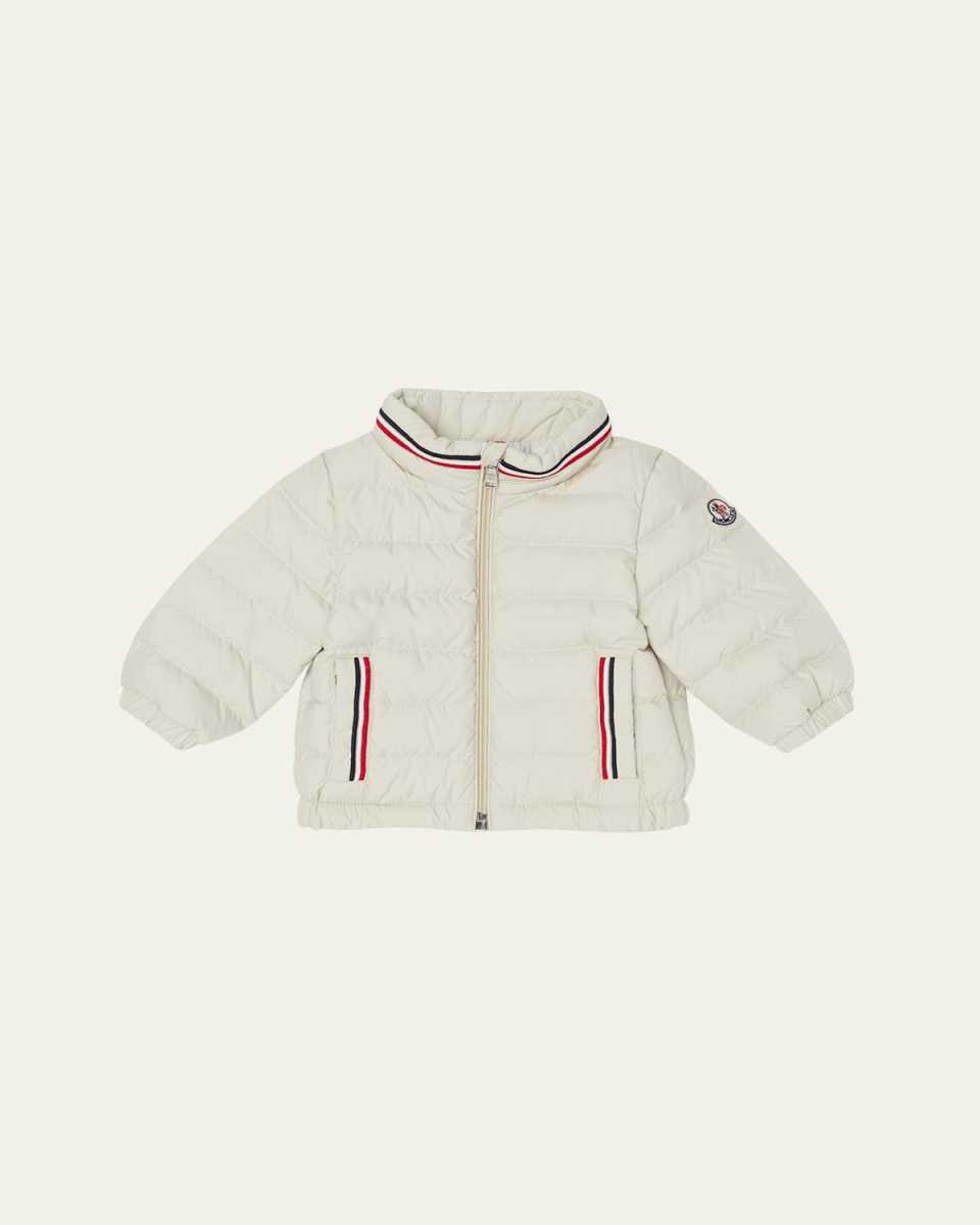 Boy's Jerry Quilted Down Jacket, Size 6M-3